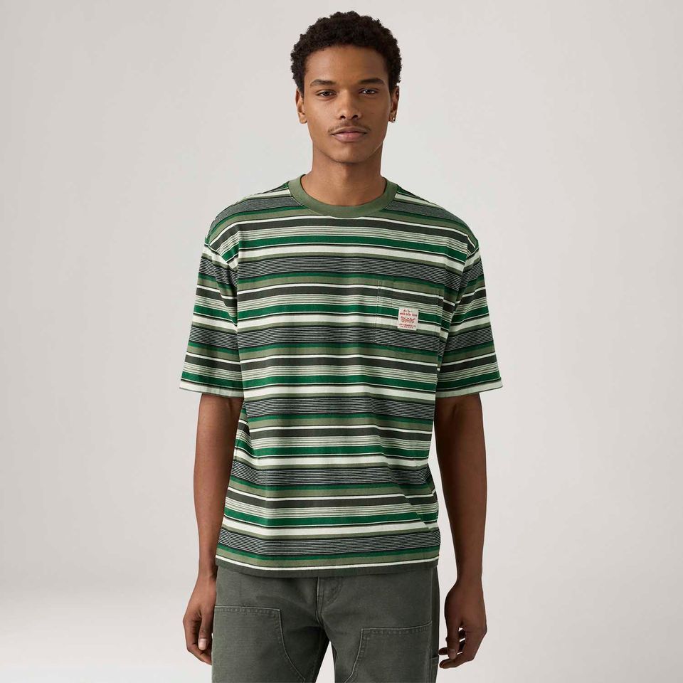 Camiseta Levi's® Workwear Listrada