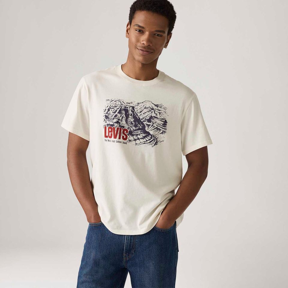 Camiseta Levi's® Relaxed Off White