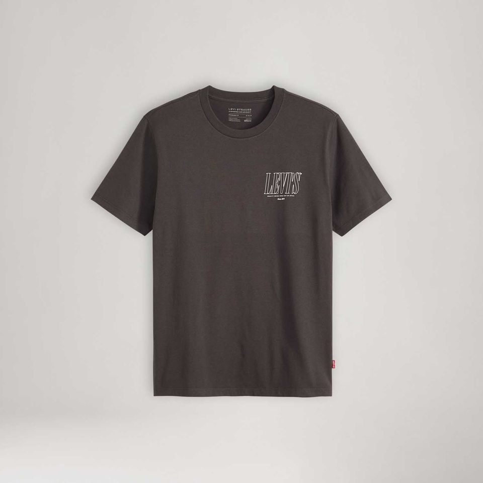 Camiseta Levi's® Graphic Crewneck Preta Manga Curta