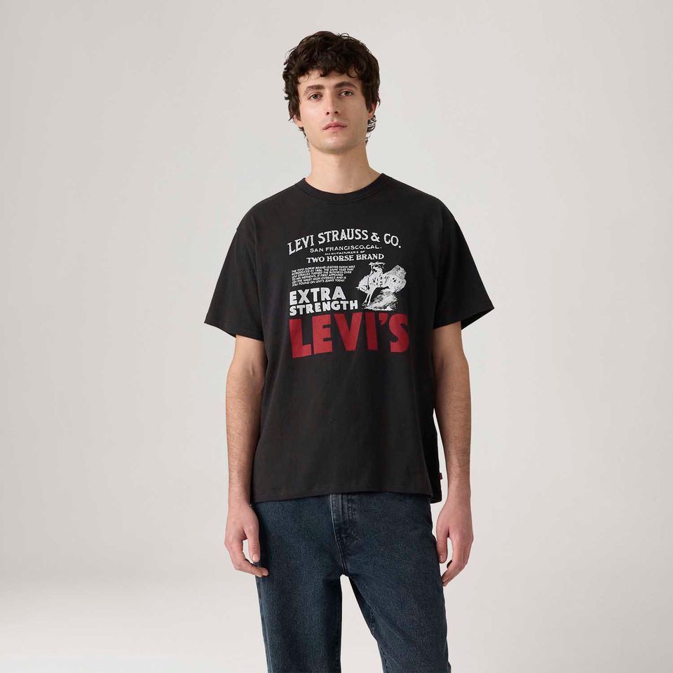 Camiseta Levi's® Vintage Graphic Preta