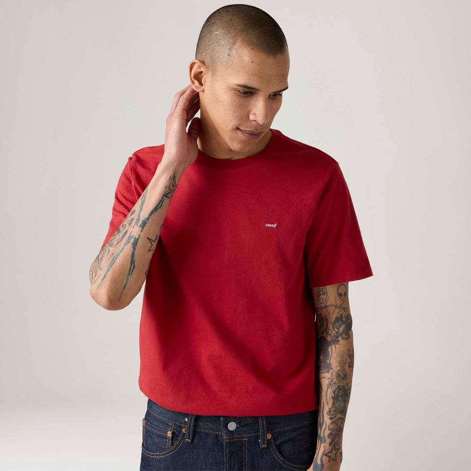 Camiseta Levi's® Classic Housemark Vermelha