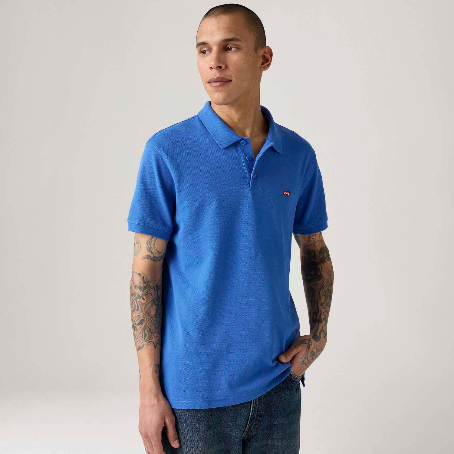 Polo Levi's® Housemark Azul