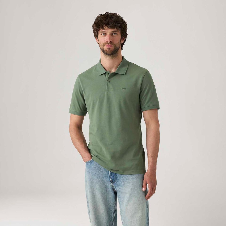 Polo Levi's® Slim Housemark Verde