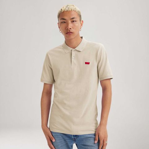 Polo Levi's® Slim Housemark Bege — Levi's