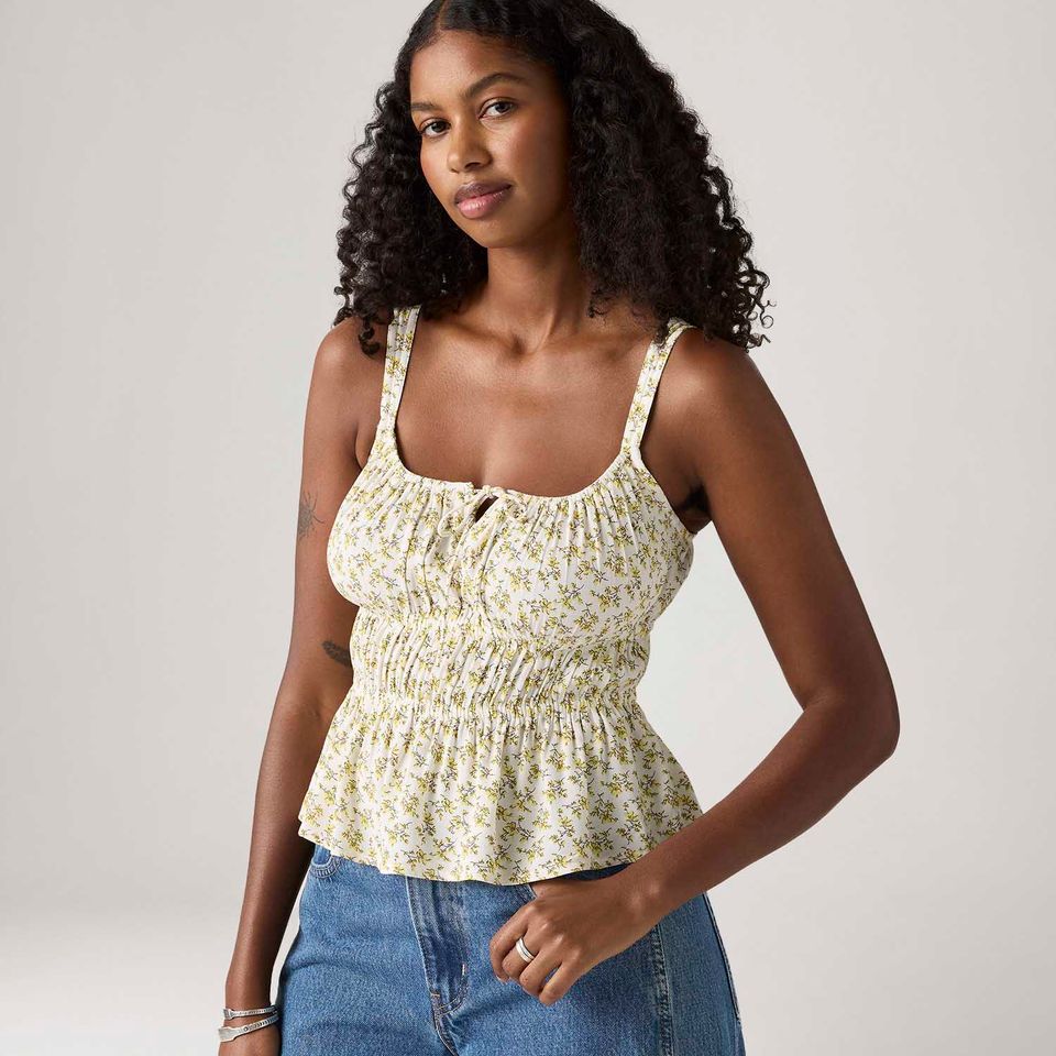 Blusa Levi's® Ambrey Branca Floral