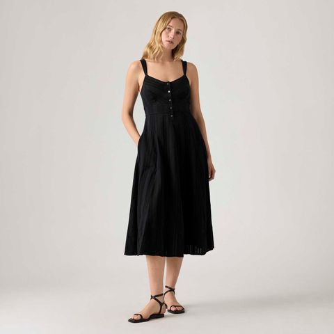 Vestido Midi Levi's® Ravina Preto — Levi's