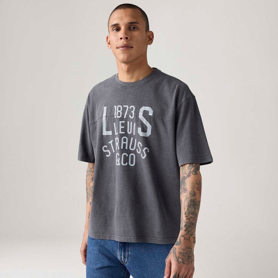 Camiseta Levi's® Lockwook Practice Preta Manga Curta