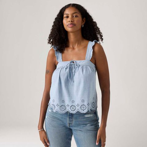 Blusa Levi's® Cecilia Azul Claro — Levi's