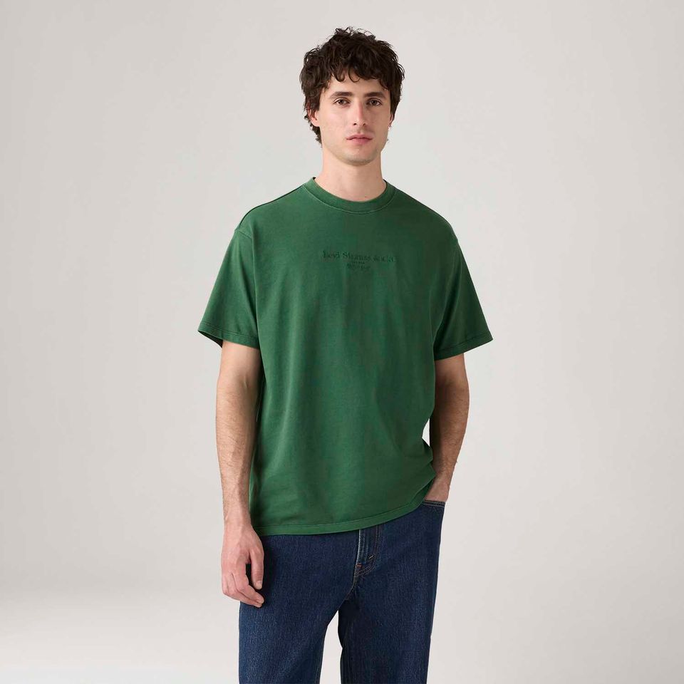 Camiseta Levi's® Graphic Vintage Tee Verde Manga Curta