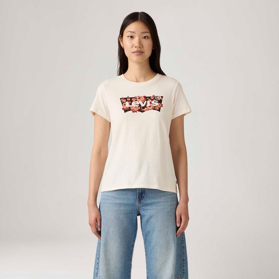 Camiseta Levi's® The Perfect Branca Manga Curta