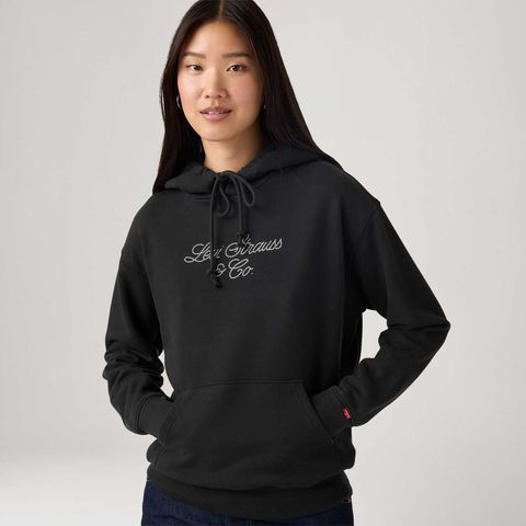 Moletom Levi's® Graphic Heritage Hoodie com Capuz Preto — Levi's