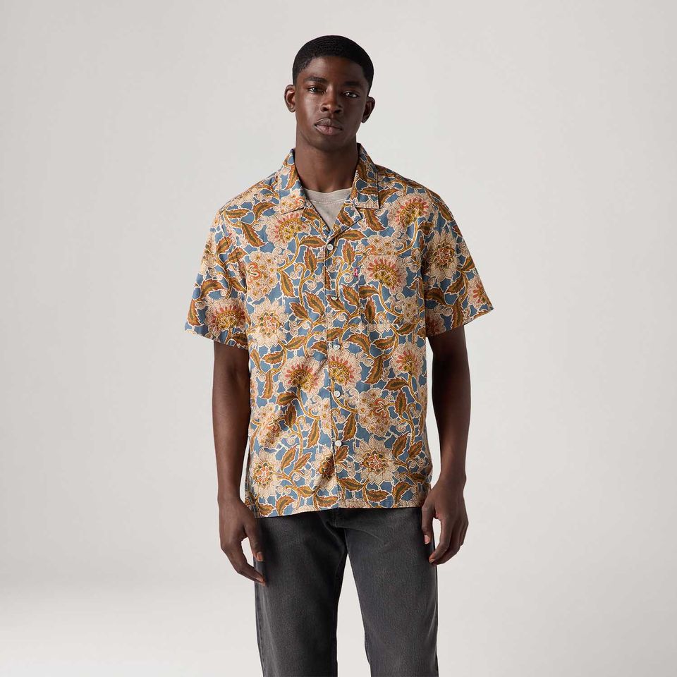 Camisa Levi's® The Sunset Camp Shirt Manga Curta