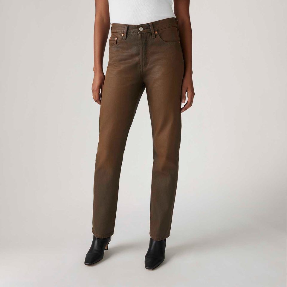 Calça Jeans Levi's® 501® For Women Marrom