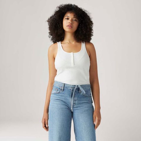 Regata Levi's® Vacationer Tank Branca — Levi's