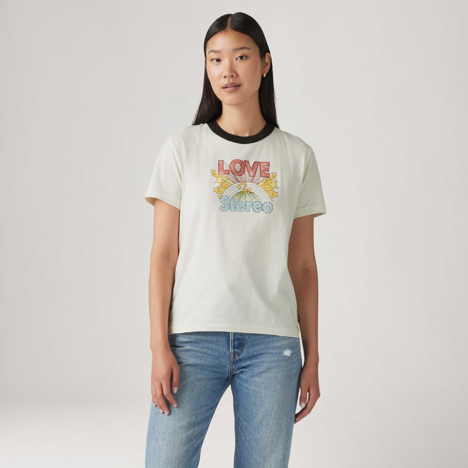 Camiseta Levi's® Iconic Ringer 001IZ0001
