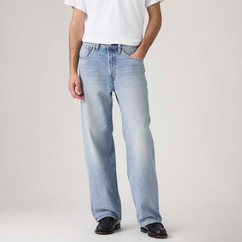 Calça Jeans Levi's® 501® Loose Lavagem Clara
