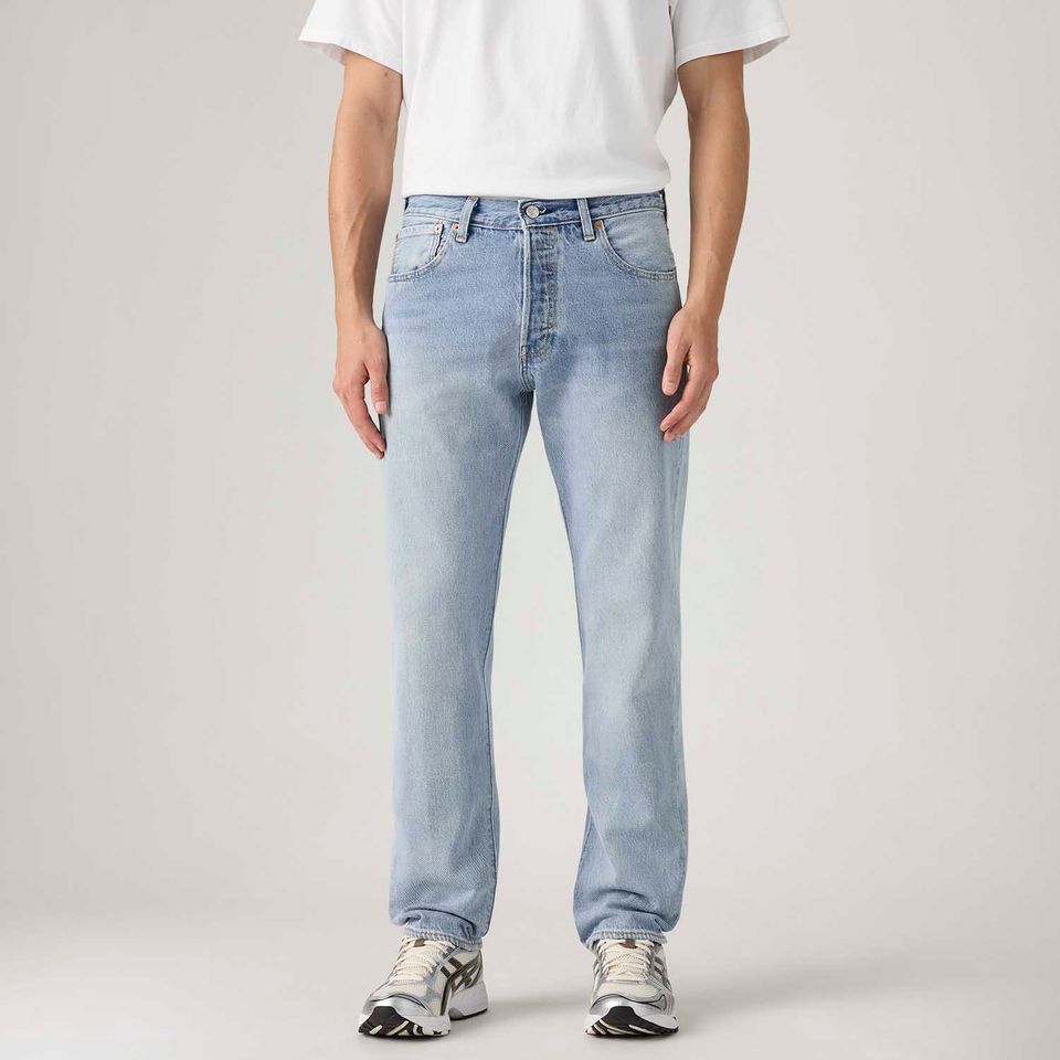 Calça Jeans Levi's® 501® Relaxed Lavagem Clara