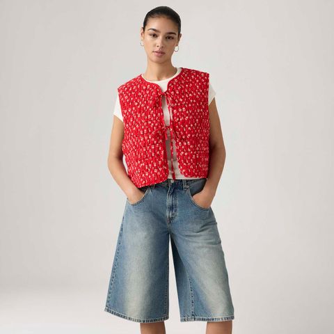 Colete Levi's® Rue Liner Vermelho — Levi's