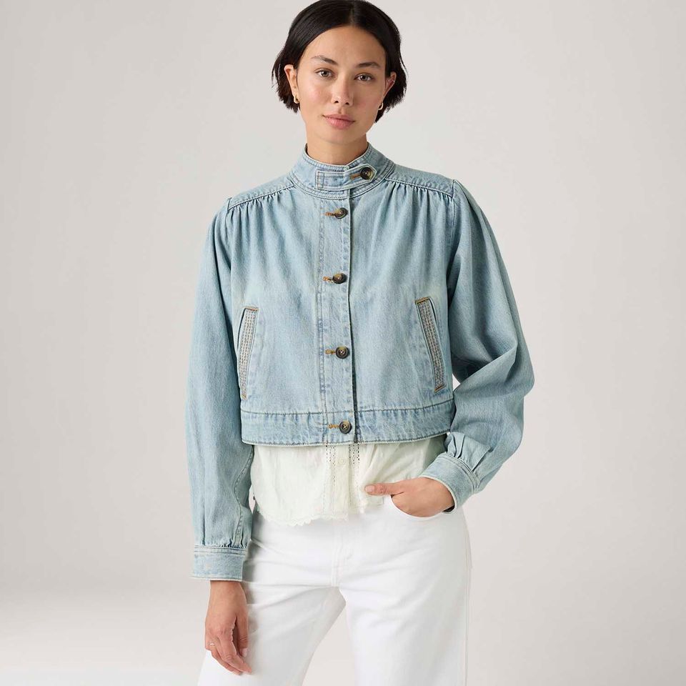 Casaco Levi's® Parker Pretty Lavagem Clara
