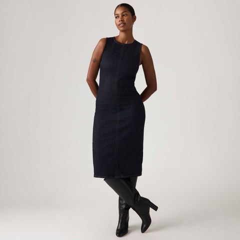 Vestido Jeans Levi's® Column Lavagem Escura — Levi's
