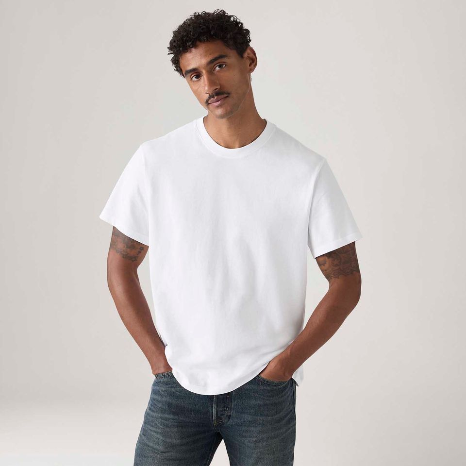 Camiseta Levi's® Softee Branca Manga Curta