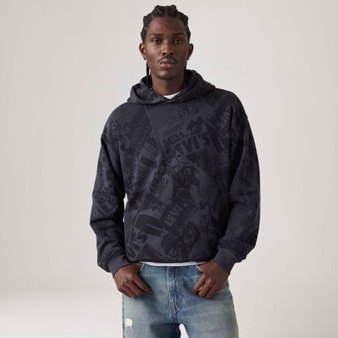 Moletom Levi's® Sunset Graphic Hoodie com Capuz Azul — Levi's