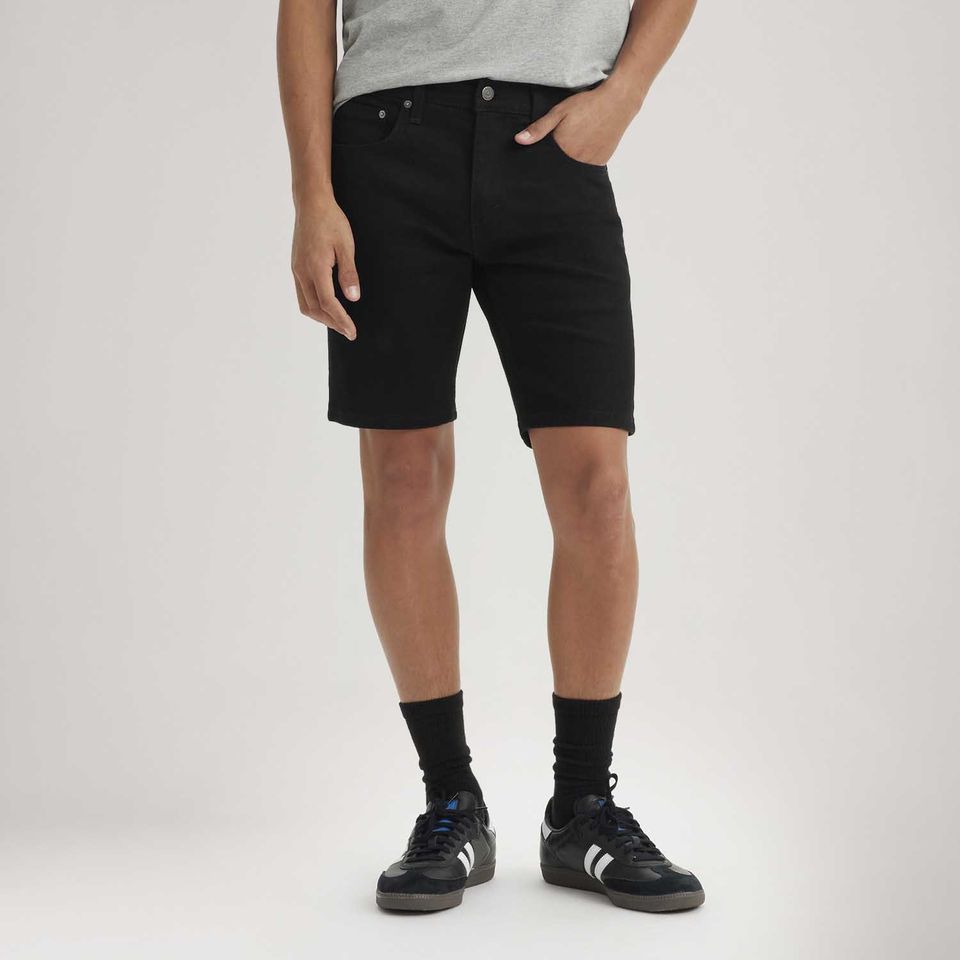 Bermuda Jeans Levi's® 412® Slim Preta