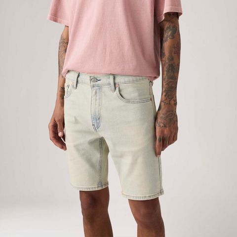 Bermuda Jeans Levi's® 412® Slim Lavagem Clara — Levi's
