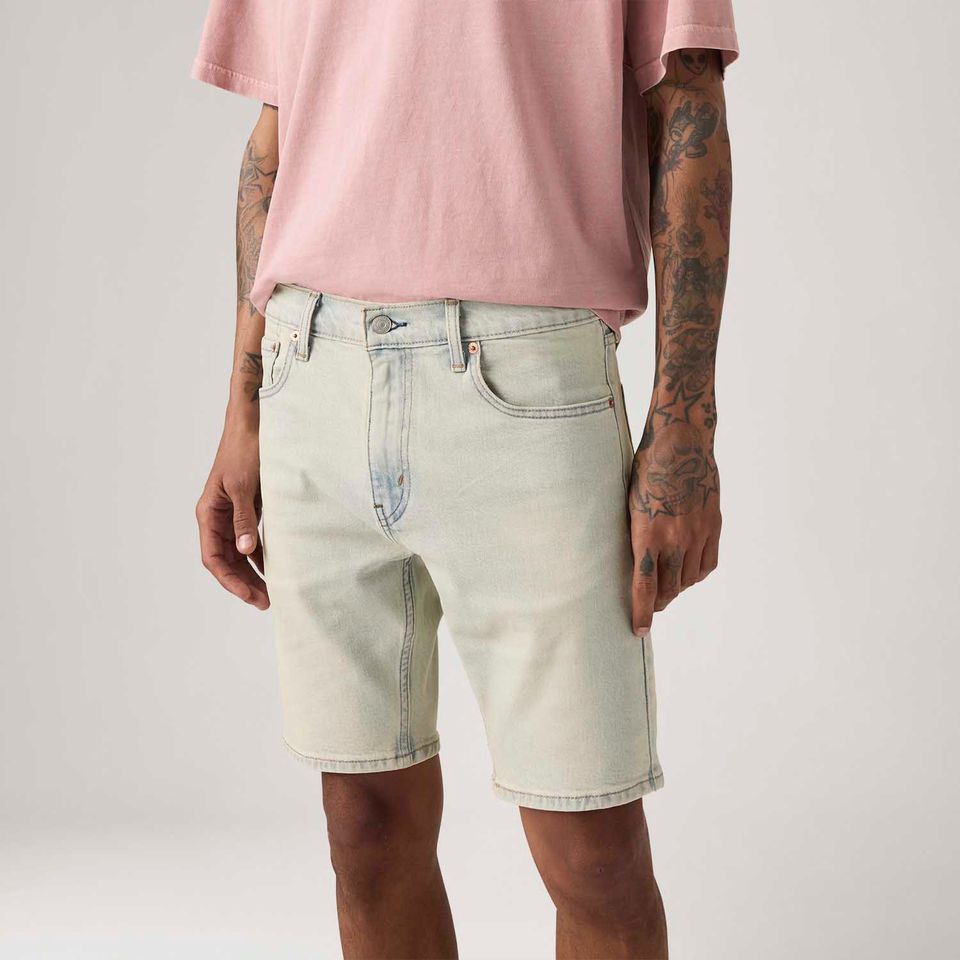 Bermuda Jeans Levi's® 412® Slim Lavagem Clara