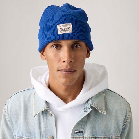 Touca Levi's® Beanie Azul - U Usa | U Br — Levi's