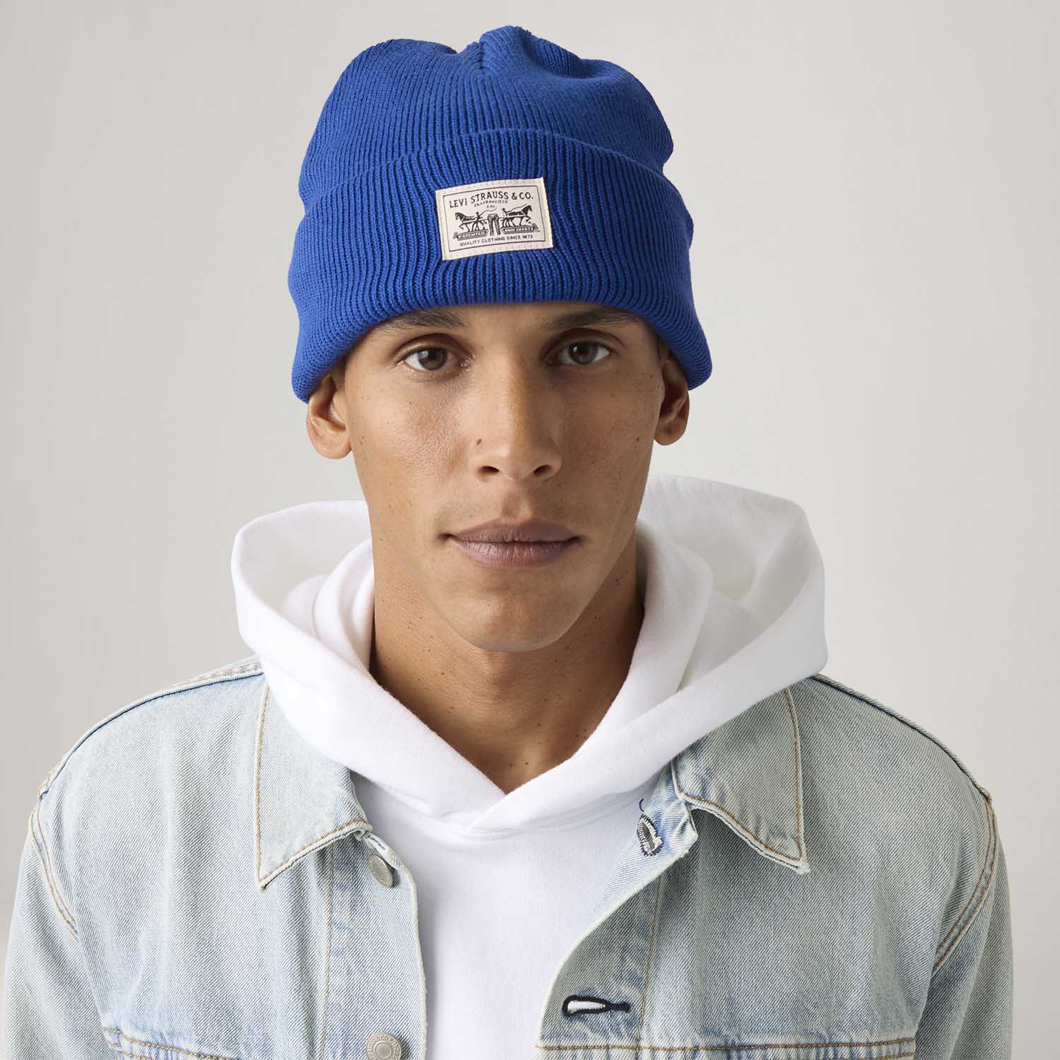 Touca Levi's® Beanie Azul - U USA | U BR