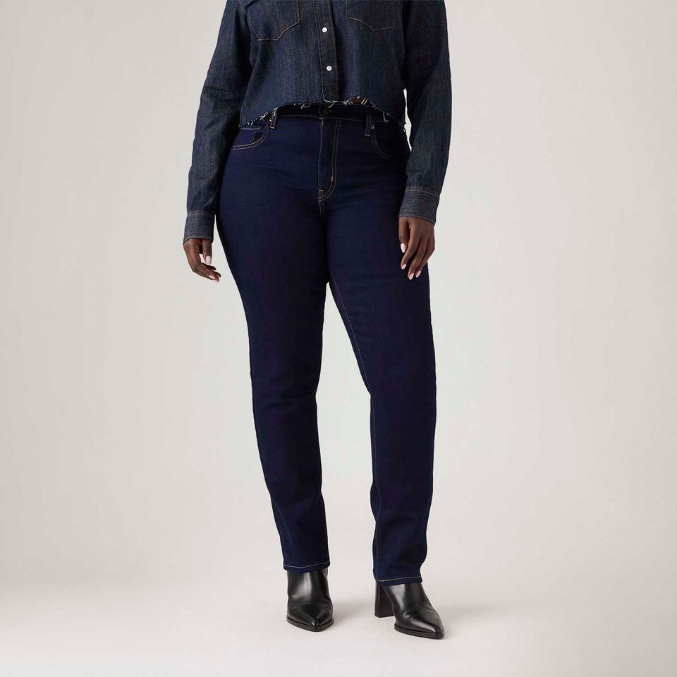 Calça Jeans Levi's® 724® High Rise Straight Lavagem Escura
