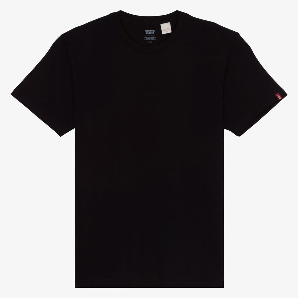 Camiseta Levi's® Slim Tab Preta Manga Curta