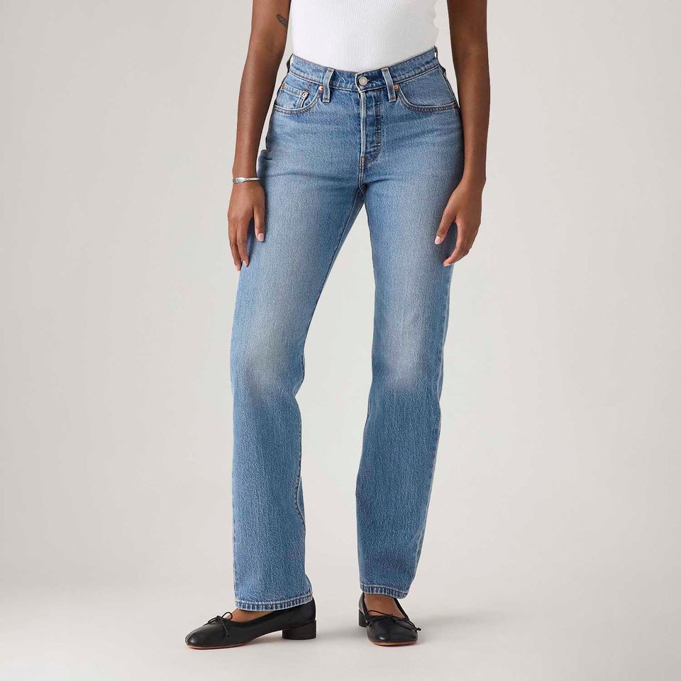 Calça Jeans Levi's® 501® Curve Lavagem Clara