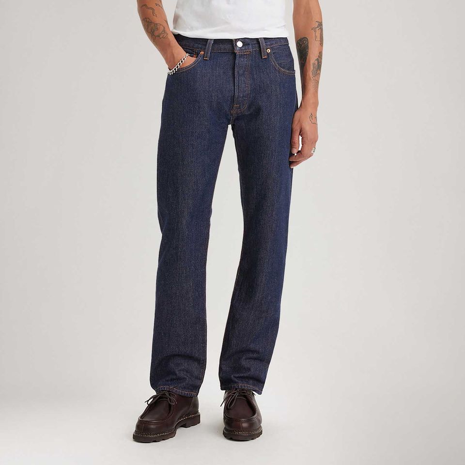 Calça Jeans Levi's® 501® Original Lavagem Escura