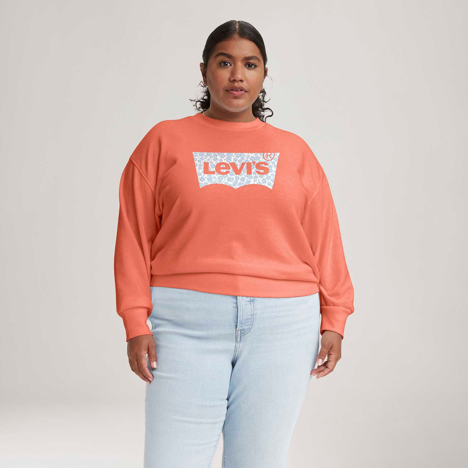 Moletom Levi's® Graphic Standard Plus Size Coral — Levi's