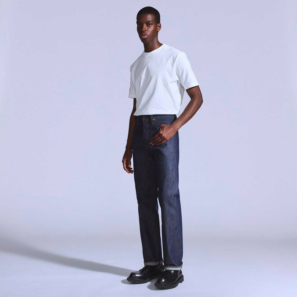 Calça Jeans Levi's® Blue Tab 501® 80's Costumized Lavagem Escura