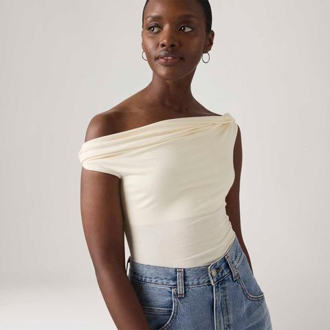 Blusa Levi's® Tori Twisted Clean Branca — Levi's