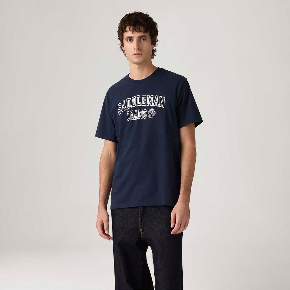 Camiseta Levi's® Relaxed Azul Marinho