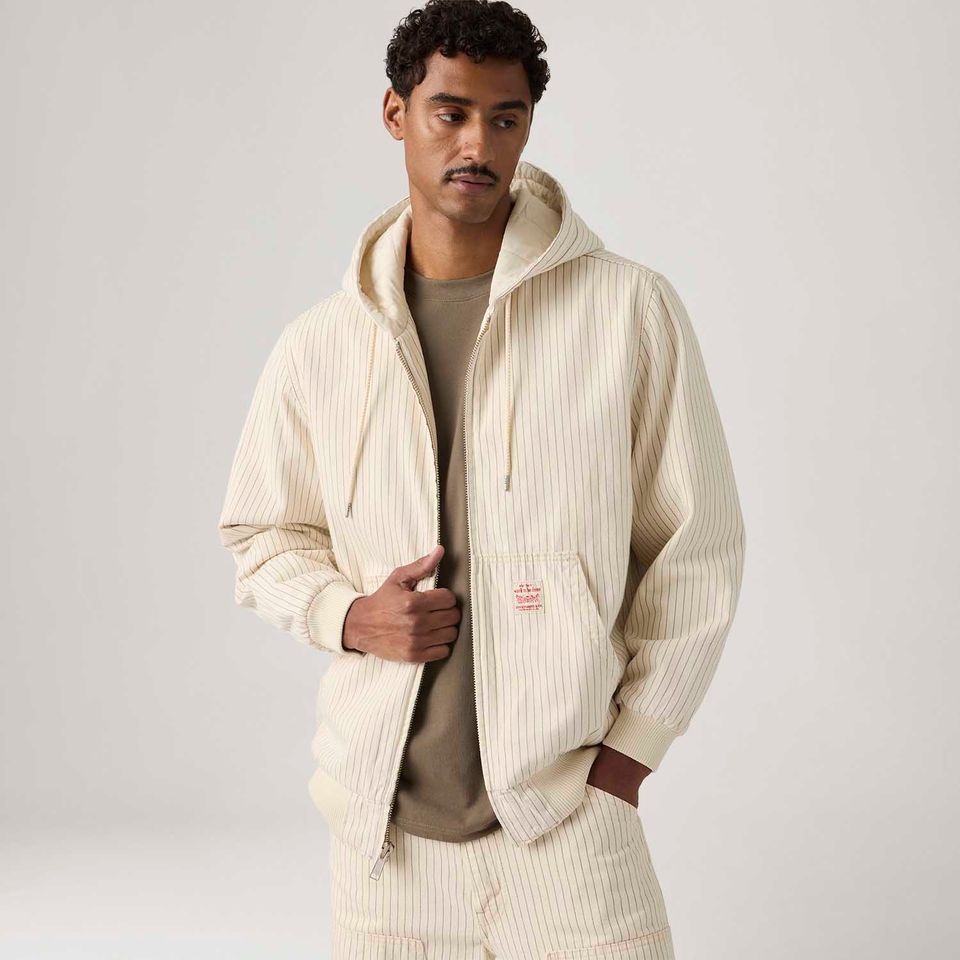 Jaqueta Levi's® Potrero Hoody com Capuz Bege