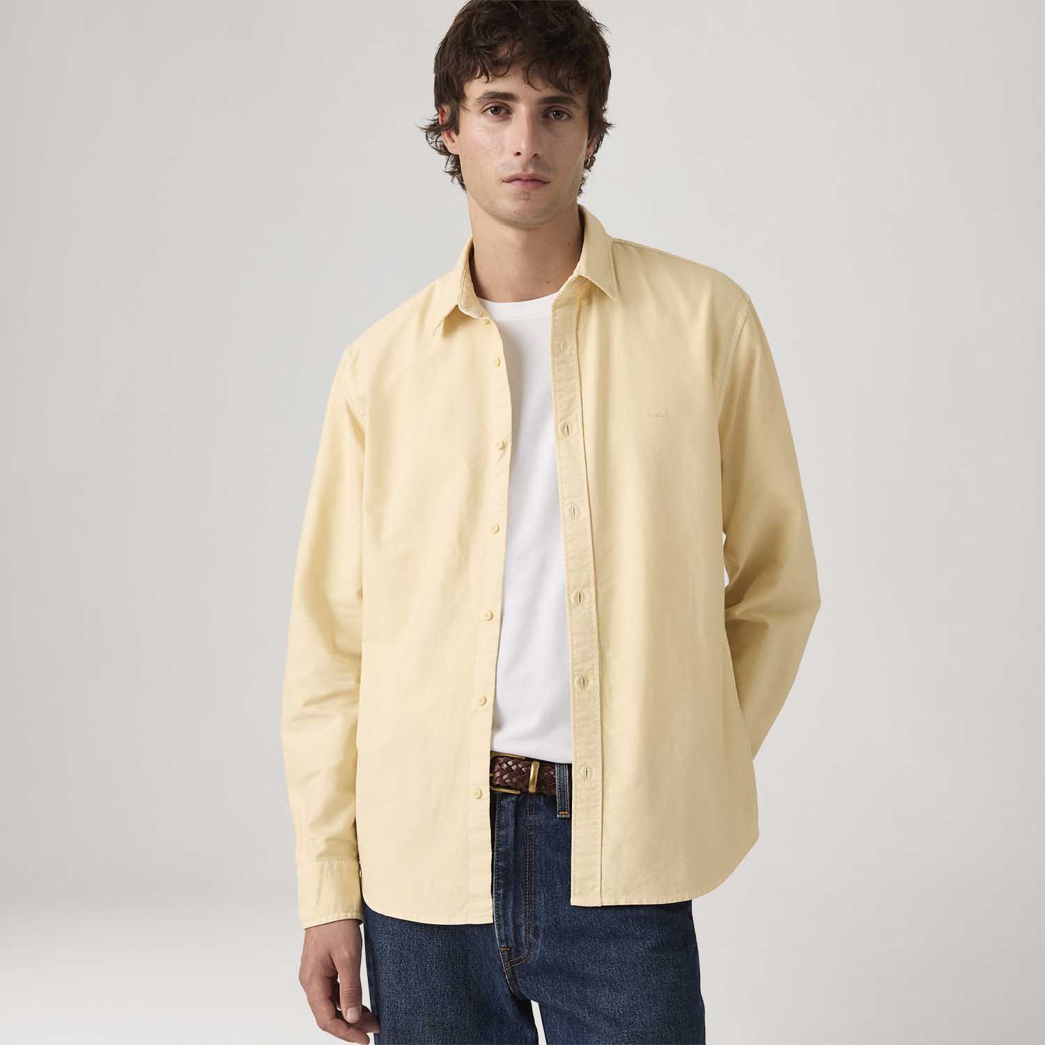 Camisa Levi's® Authentic Button Down Amarela — Levi's