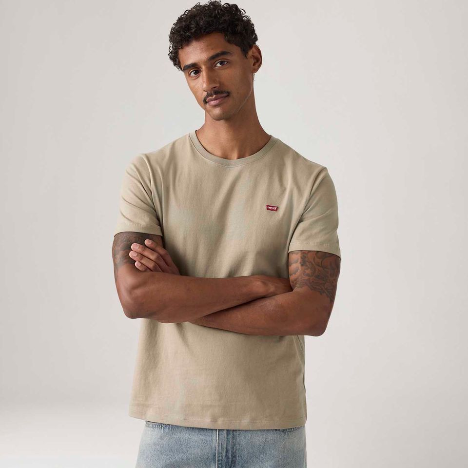 Camiseta Levi's® Original Housemark Bege