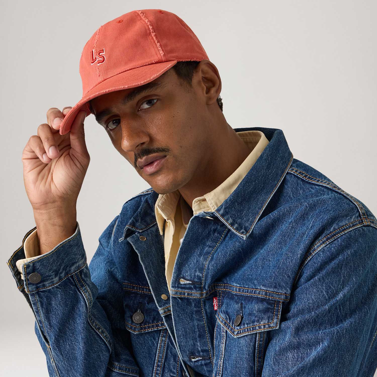Boné Levi's® LS Monograma Laranja - U USA | U BR