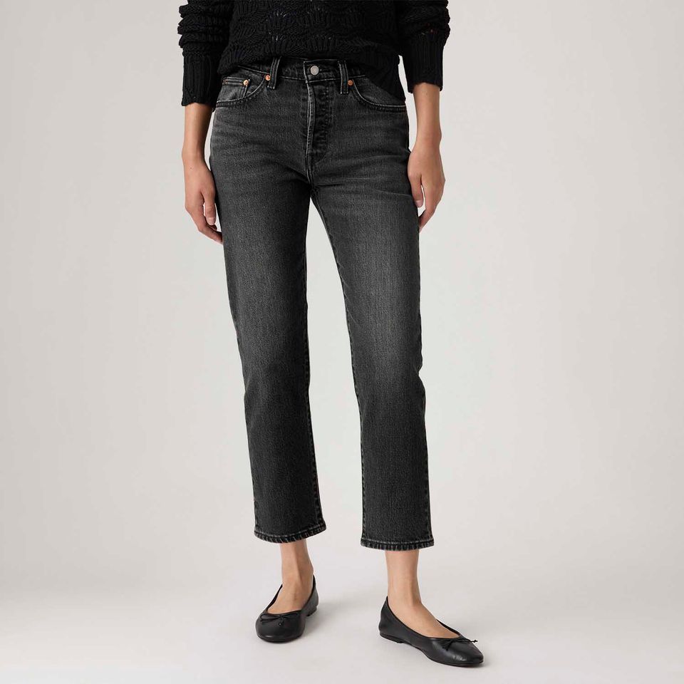 Calça Jeans Levi's® 501® Crop Preta