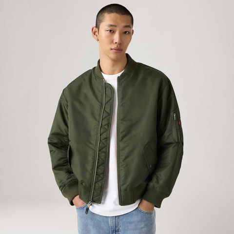 Casaco Levi's® Bomber Verde — Levi's