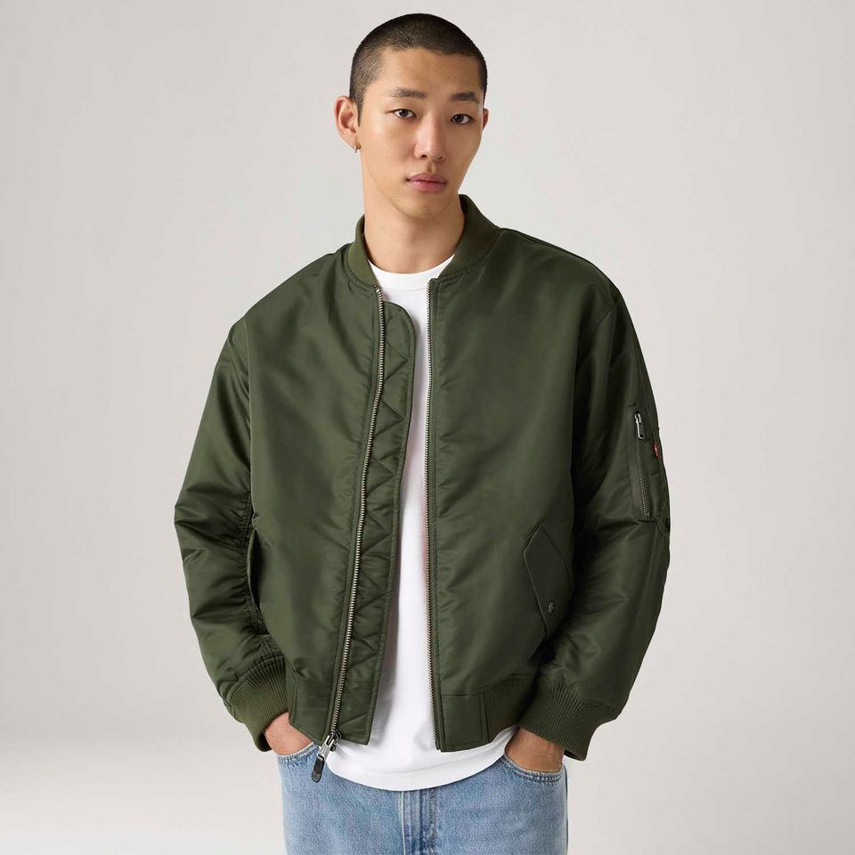 Casaco Levi's® Bomber Verde