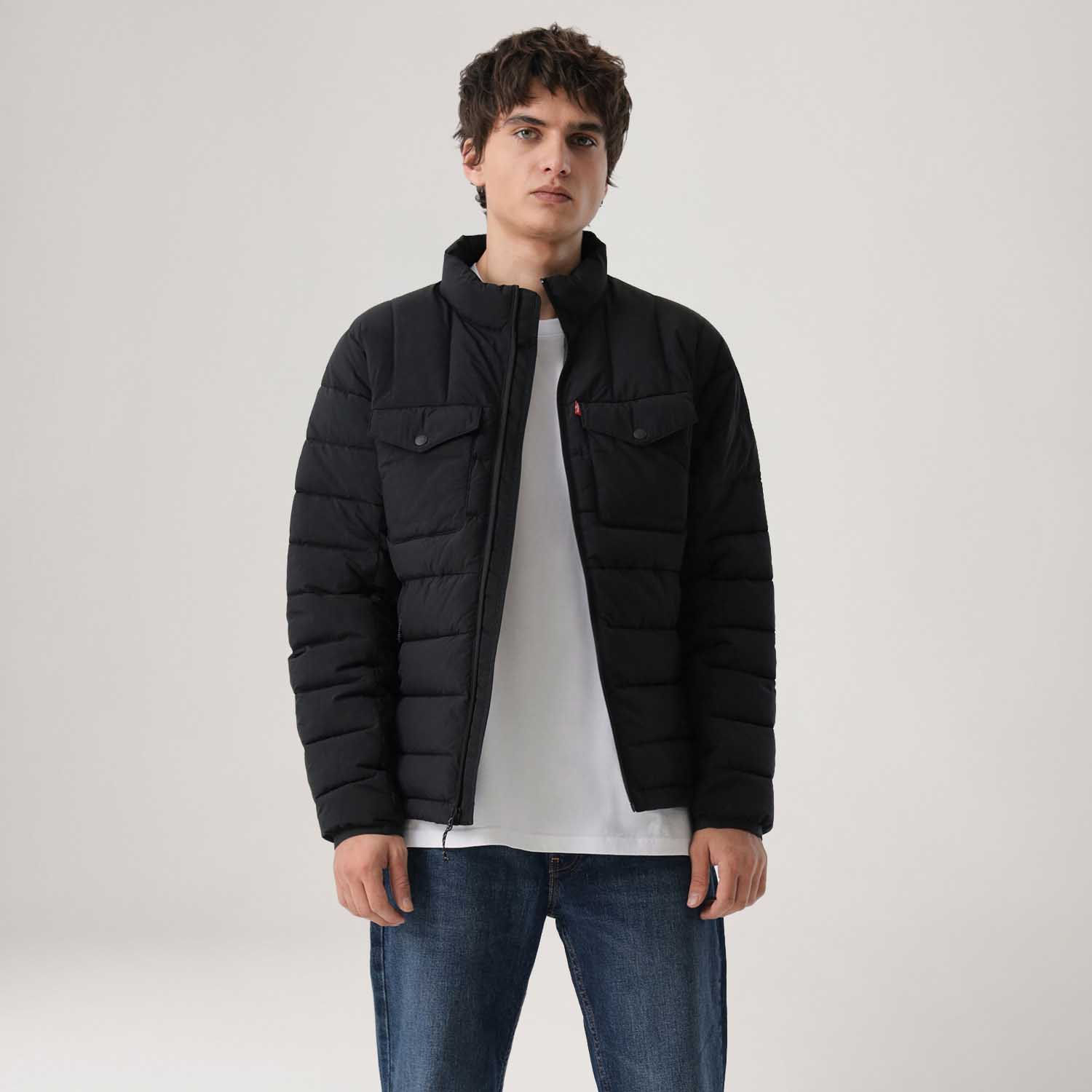 Casaco Levi's® Giii Packble Puffer Preta