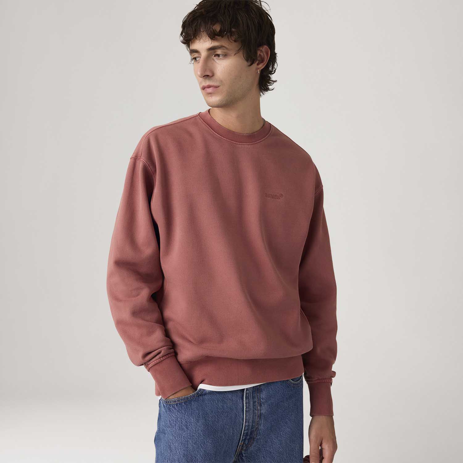 Moletom Levi's® Authentic Crew Vermelha — Levi's