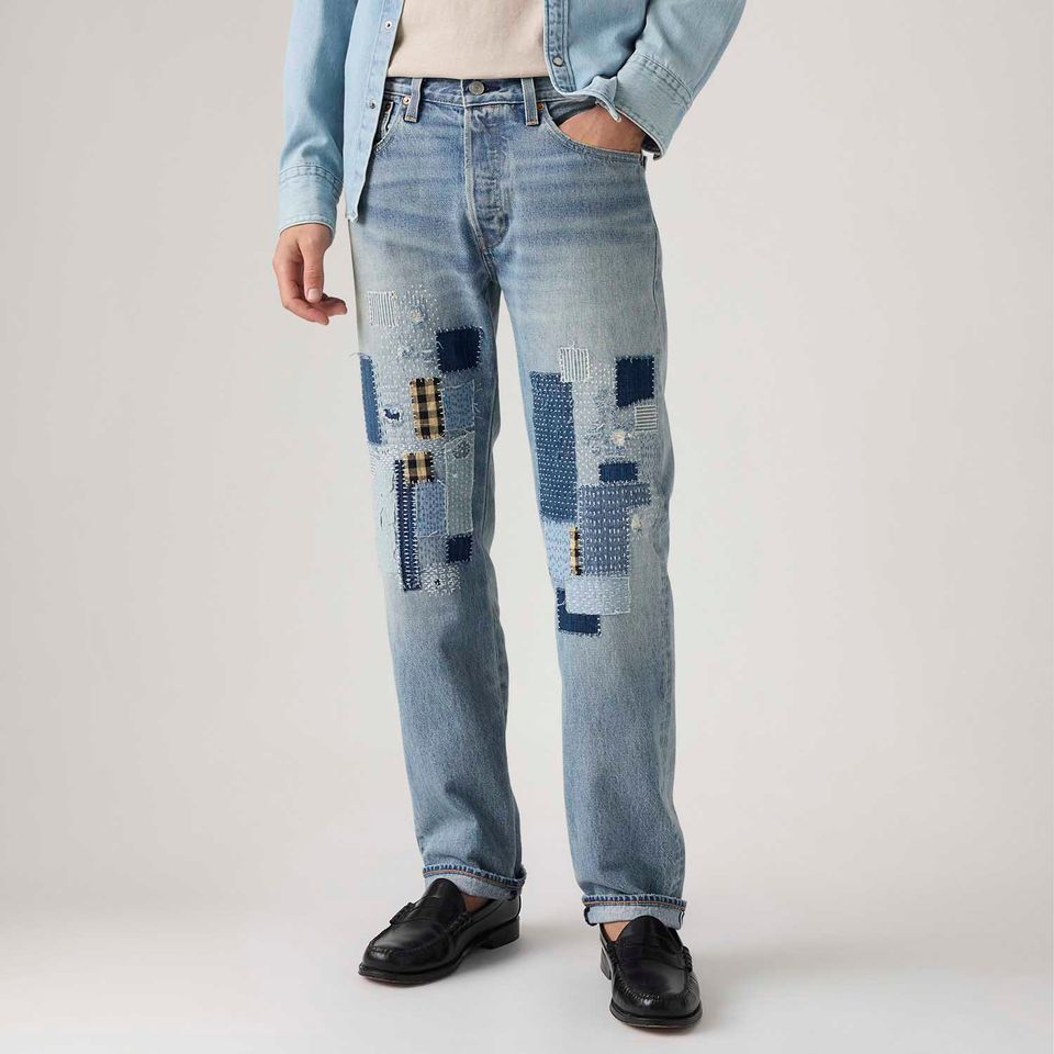 Calça Jeans Levi's® 501® Original Lavagem Média