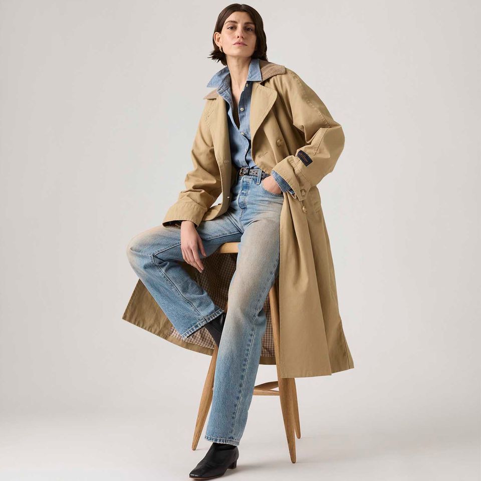 Trench Coat Levi's® Bree Classic Long Trench Bege